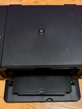 Canon PIXMA Black Inkjet All-In-One Printer with Front Paper Tray